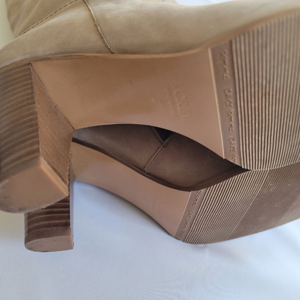 J. Crew leather boots, size 9 - Picture 5 of 7